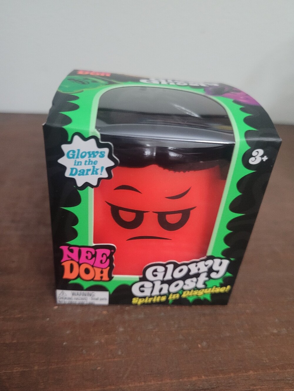 Needoh Halloween Glowy Ghost Orange